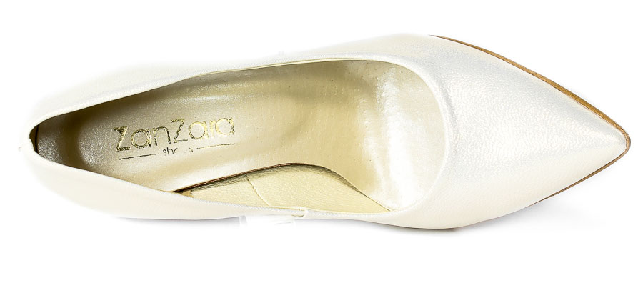 Czółenka Zan Zara 603/3 Perła Glass