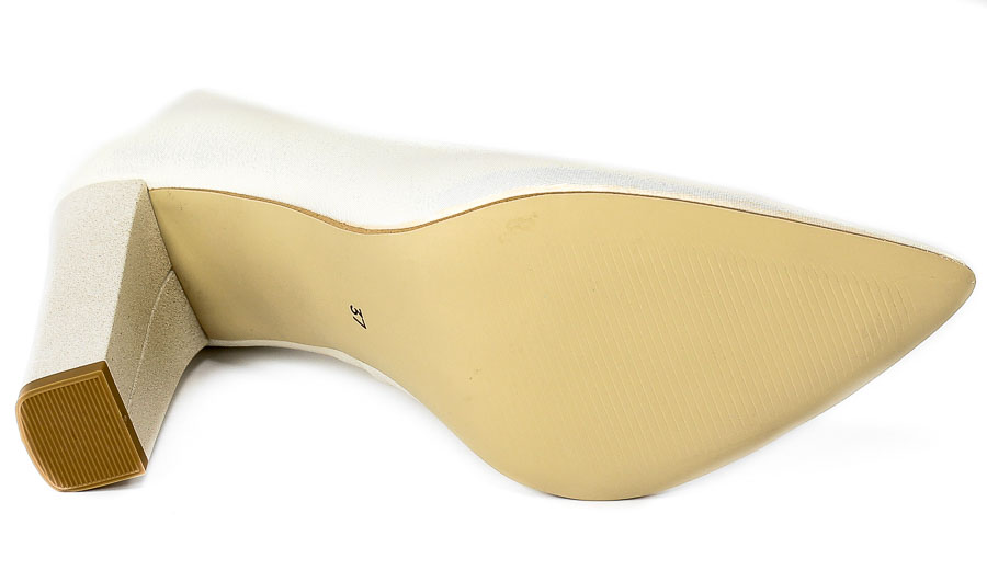 Czółenka Zan Zara 603/3 Perła Glass