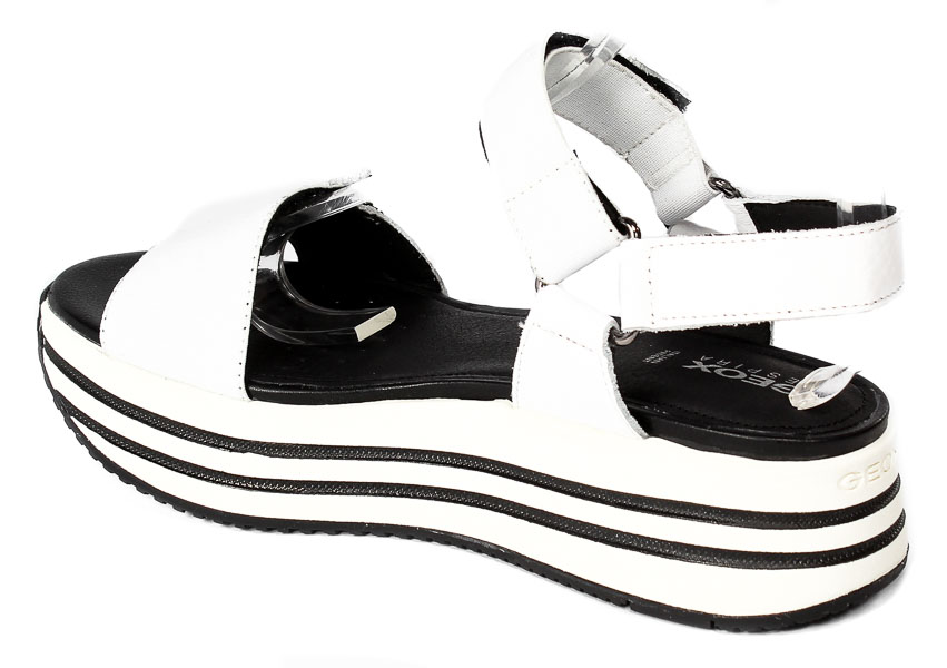 Sandały Geox D25RSA 00046 C1000 White