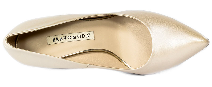 Szpilki Bravo Moda 1373 Perła Krem_TN