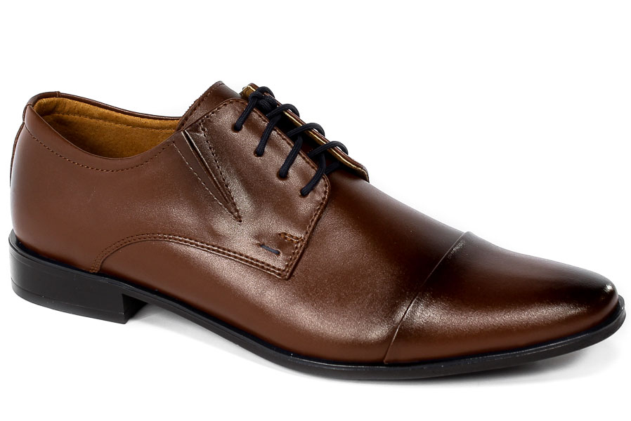 Półbuty Lukas 286 BR/N Brązowe*113