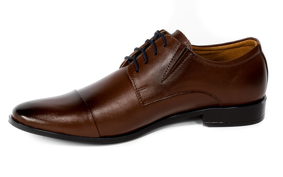 Półbuty Lukas 286 BR/N Brązowe*113