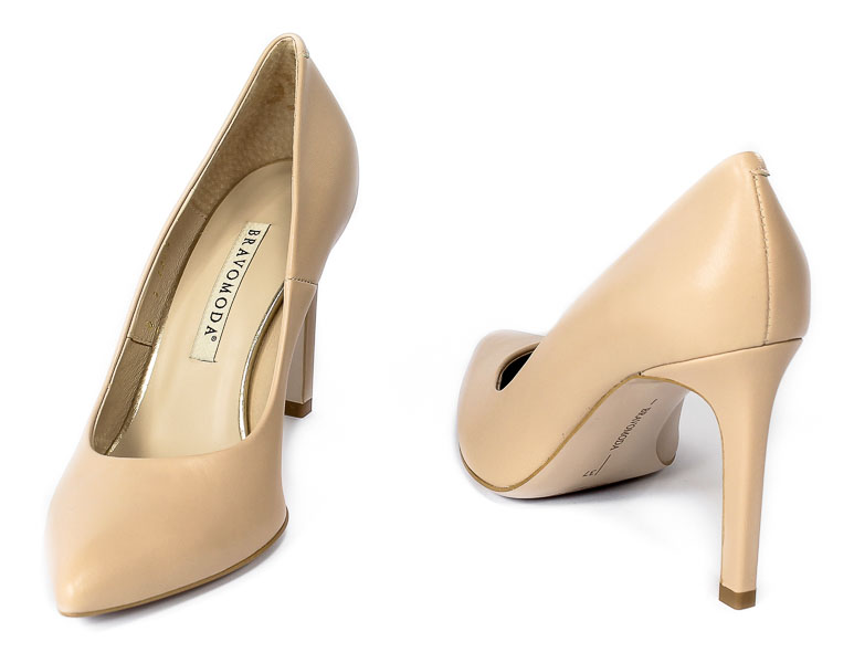 Szpilki Bravo Moda 1373 Beż 102_TN
