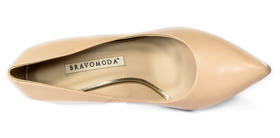 Szpilki Bravo Moda 1373 Beż 102_TN