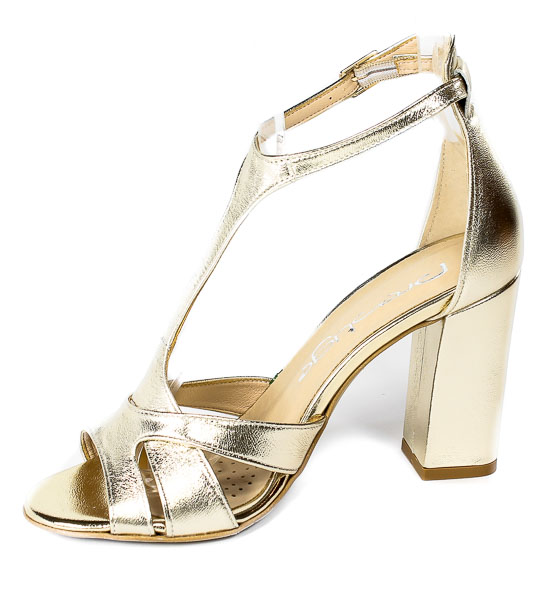 Sandały Prestige 2082 OBL/W ZLoty Lico