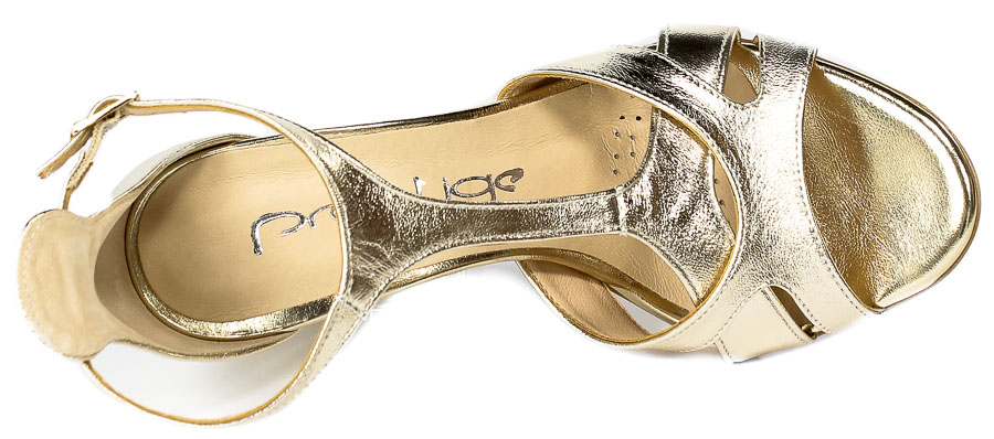 Sandały Prestige 2082 OBL/W ZLoty Lico