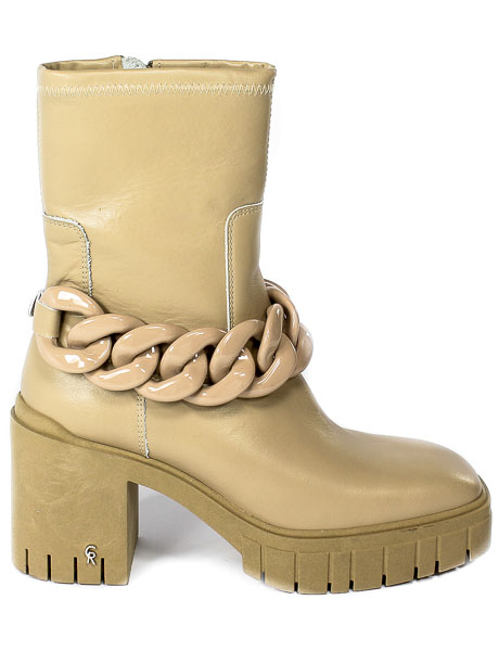 Botki Carinii B7698-R77-000-E88 Beż