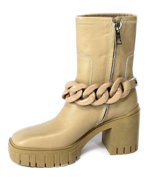 Botki Carinii B7698-R77-000-E88 Beż