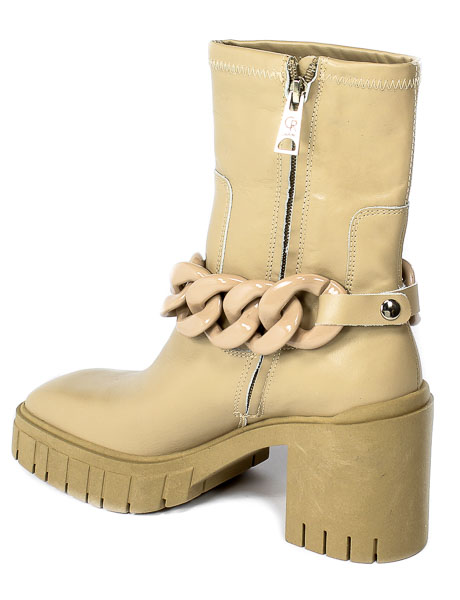 Botki Carinii B7698-R77-000-E88 Beż