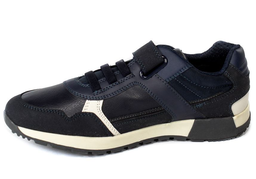 Półbuty Geox J046NA OBUAF C4422 Navy DK.Grey R.36-38
