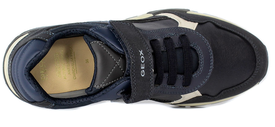 Półbuty Geox J046NA OBUAF C4422 Navy DK.Grey R.36-38