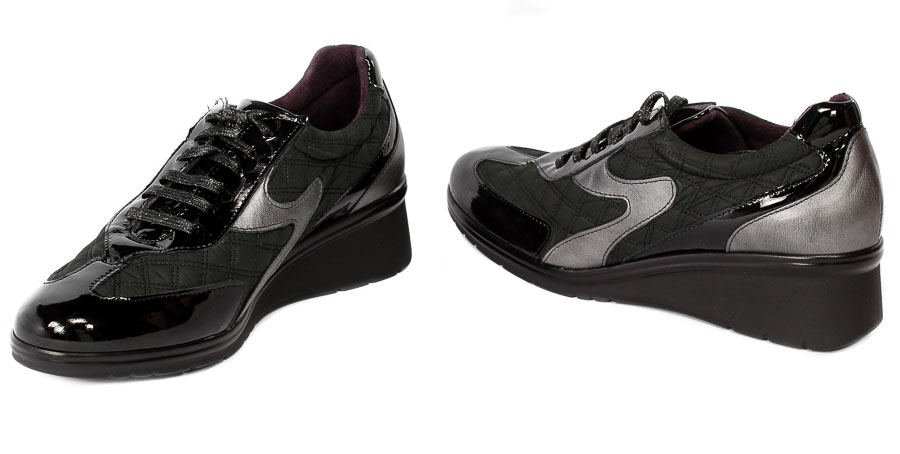 Sneakersy Pitillos 1624 Negro Charol