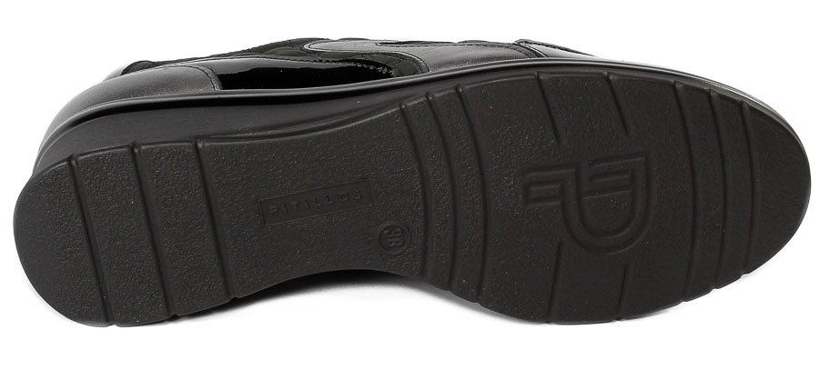 Sneakersy Pitillos 1624 Negro Charol