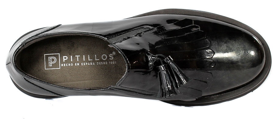Półbuty Pitillos 1722 Charol Gris