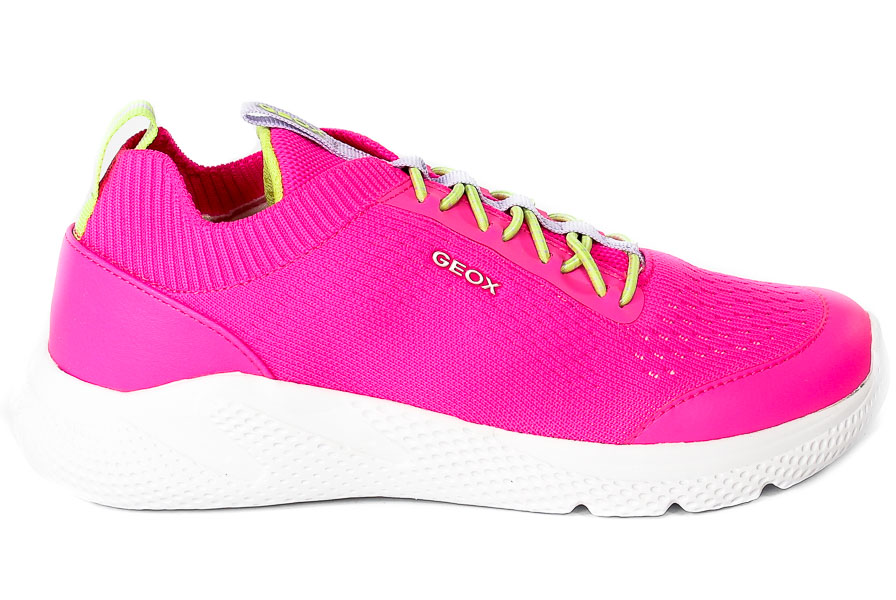 Półbuty Geox J25FWB-0006K-C8033 Fluo Fuchsia R.32-35
