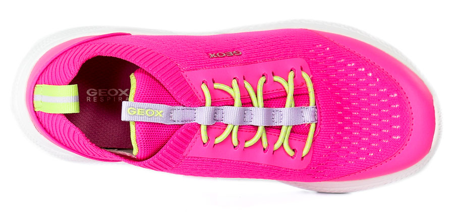 Półbuty Geox J25FWB-0006K-C8033 Fluo Fuchsia R.32-35