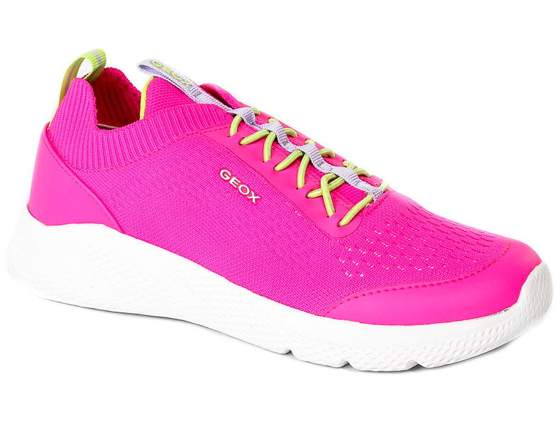 Półbuty Geox J25FWB-0006K-C8033 Fluo Fuchsia R.36-38