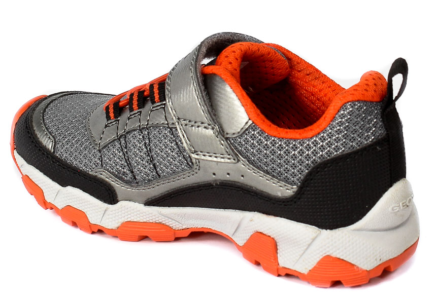 Półbuty Geox J253LA 014CE C0036 Grey Orange R.24-27