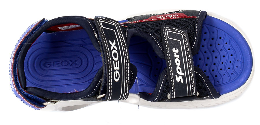 Sandały Geox J25GGA 014BU C0735 Navy Red R.28-31