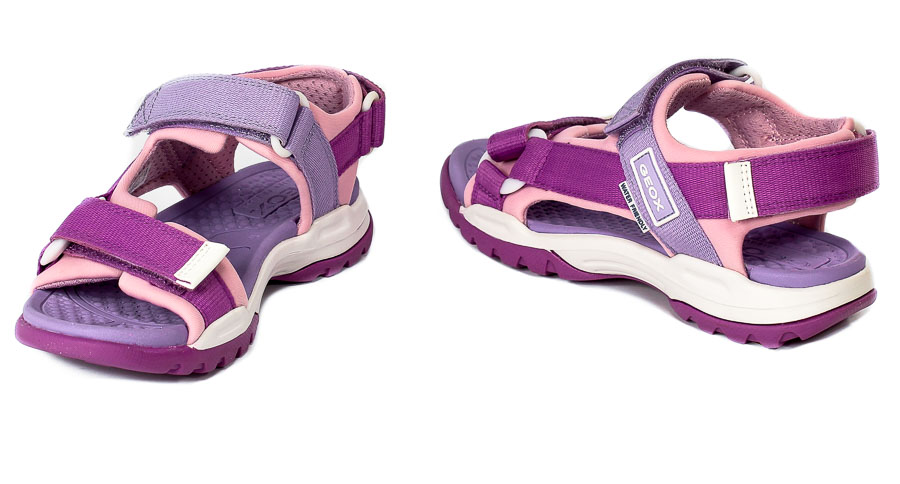 Sandały Geox J150WA 01511 C8224 Purple Pink R.36-38