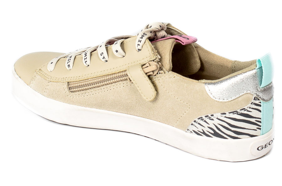 Półbuty Geox J25D5A 022BC C5000 Beige R.36-39