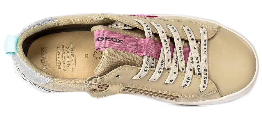 Półbuty Geox J25D5A 022BC C5000 Beige R.36-39
