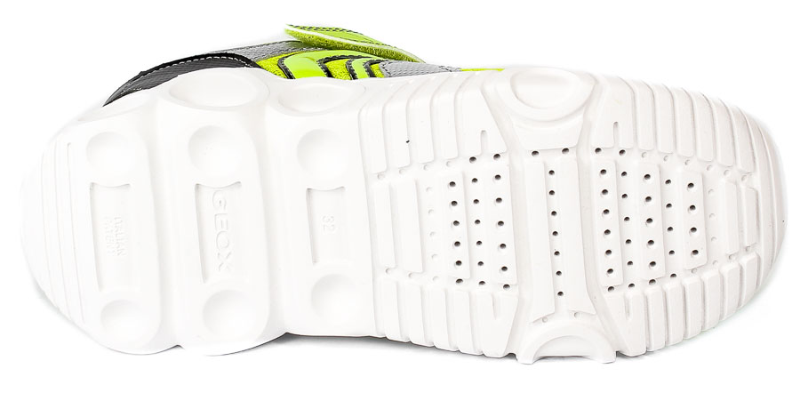Półbuty Geox J25GAB 014BU C3707 Lime Black R.32-35