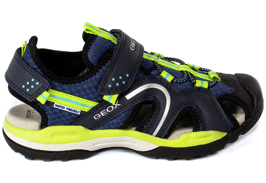 Sandał Geox J250RB 014ME C4052 DK.Blue Lime R.28-35