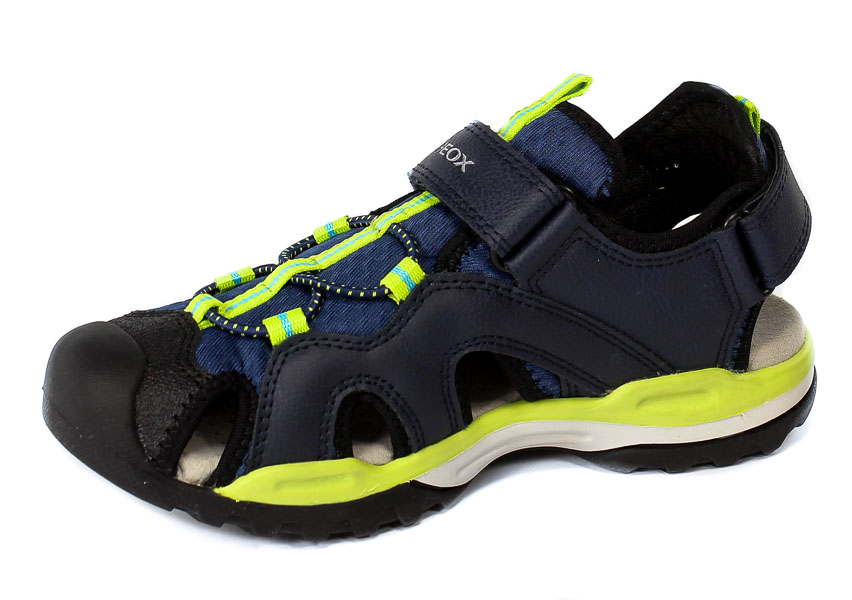 Sandał Geox J250RB 014ME C4052 DK.Blue Lime R.28-35