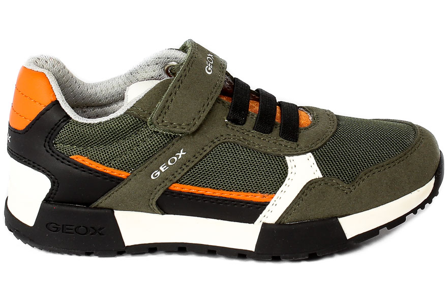 Półbuty Geox J046NA 0AU14 C0623 Military Orange R.26-27