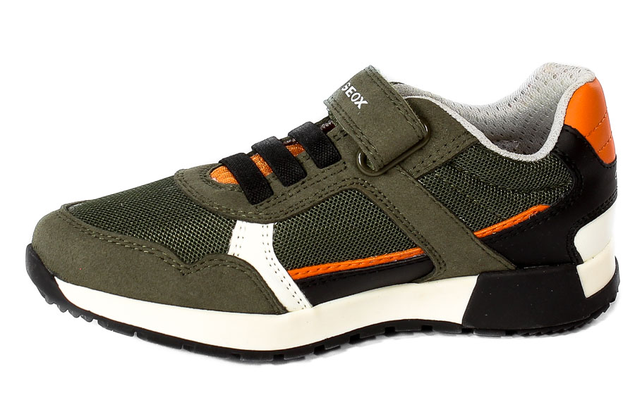 Półbuty Geox J046NA 0AU14 C0623 Military Orange R.26-27