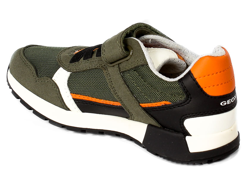 Półbuty Geox J046NA 0AU14 C0623 Military Orange R.26-27