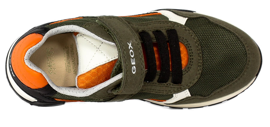 Półbuty Geox J046NA 0AU14 C0623 Military Orange R.26-27