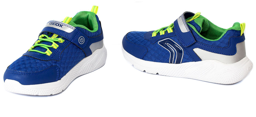 Półbuty Geox J25GBB  014CE  C4344 Royal Lime R.36-38