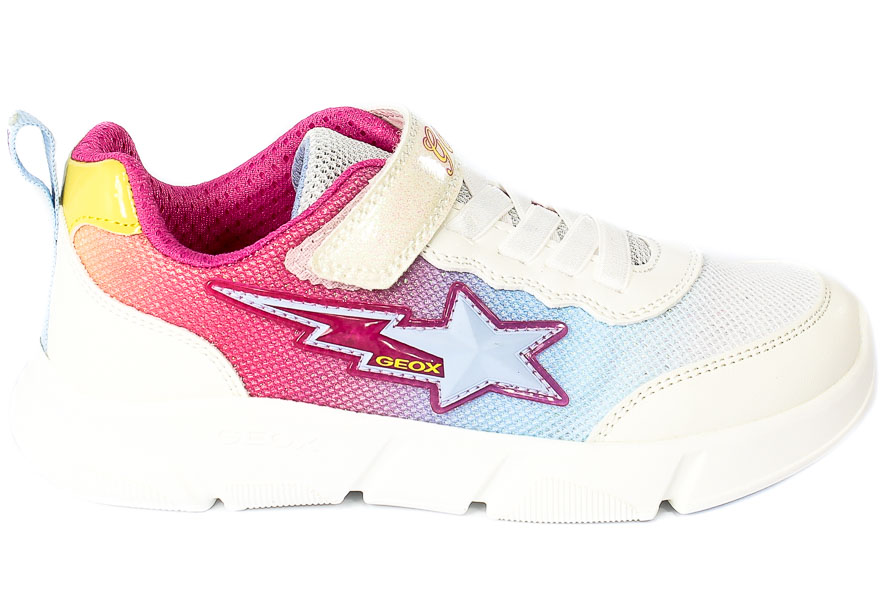 Półbuty Geox J15DLB 0AS54 C0653 White Multicolor R.30-31