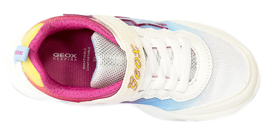 Półbuty Geox J15DLB 0AS54 C0653 White Multicolor R.30-31