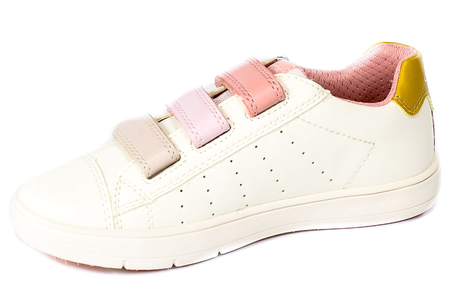 Półbuty Geox J15DWB 000BC C0406 White pink R.29-32