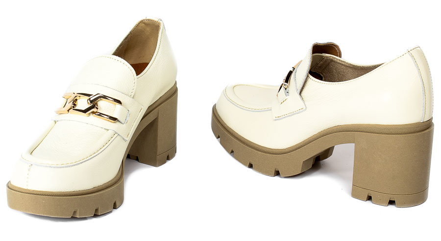 Półbuty Lemar 20115 T.Bianko + zł