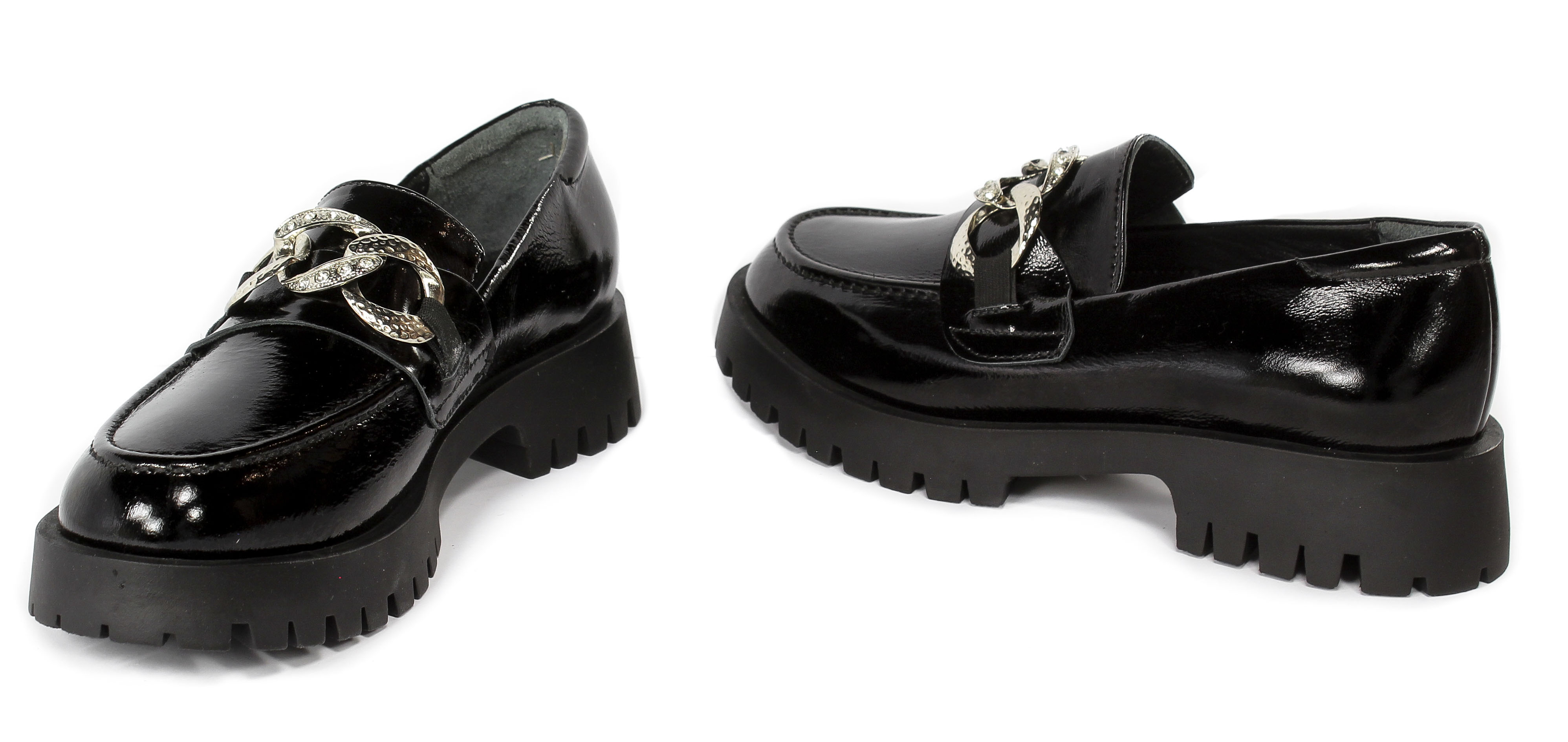 Półbuty Venezia 041247R658 BLAC