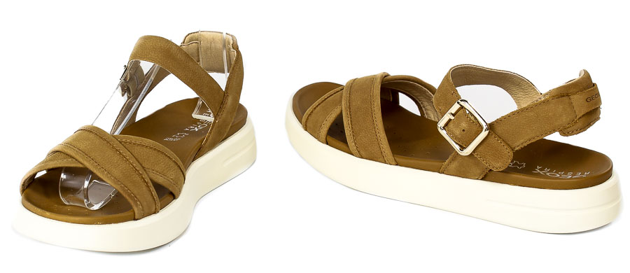 Sandały Geox D15PAB 00033 C6001 Cognac R.36-41