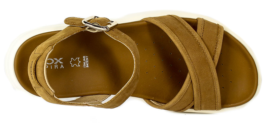 Sandały Geox D15PAB 00033 C6001 Cognac R.36-41