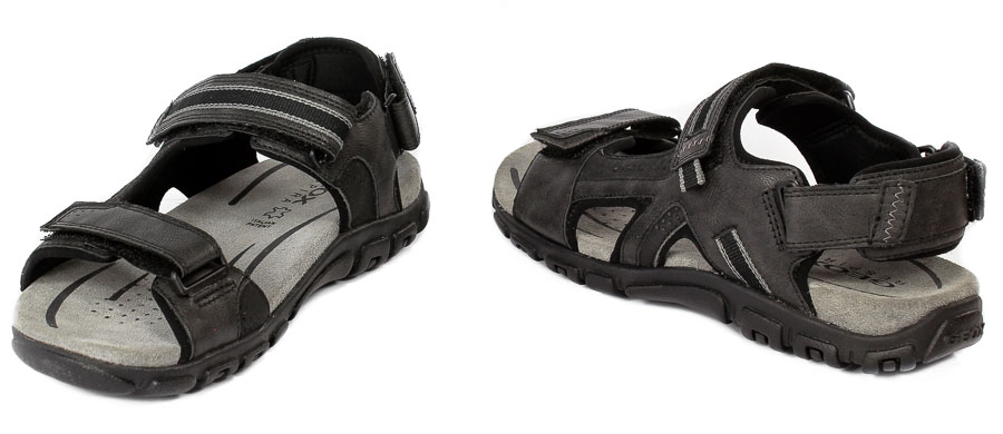 Sandały Geox U2524C 0ME50 C9999 Black R.41-46