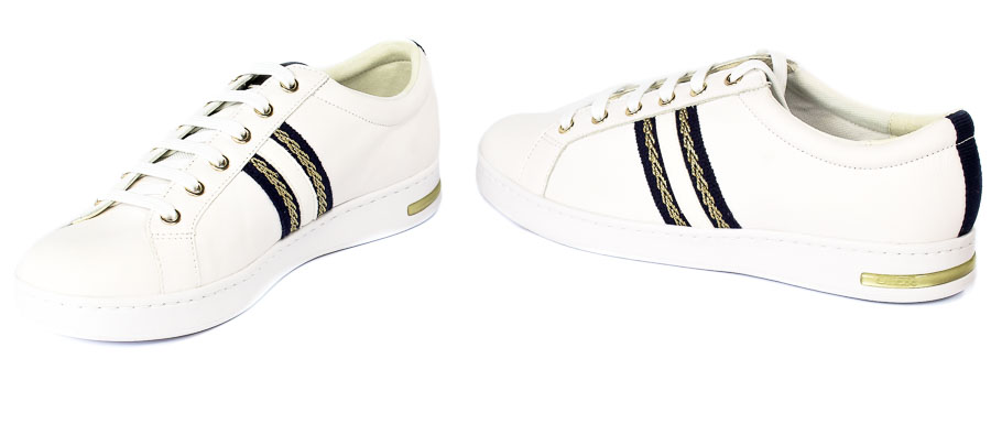 Półbuty Geox D921BA 08554 C1000 White R.36-41