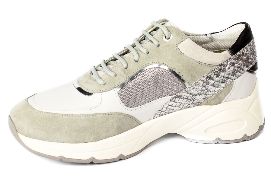 Sneakersy Geox D15FGA-08522 C1236 White Grey