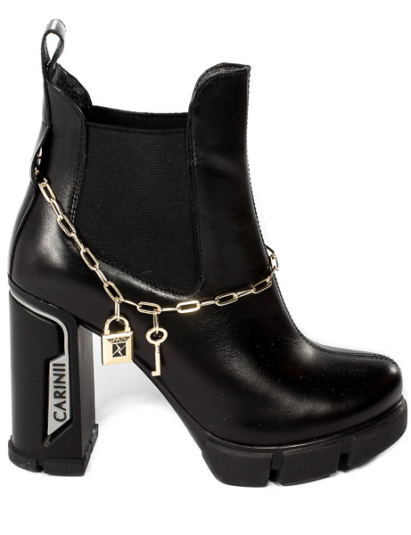 Botki Carinii B8482-E50-000-E36 Czarny