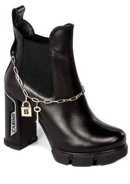 Botki Carinii B8482-E50-000-E36 Czarny