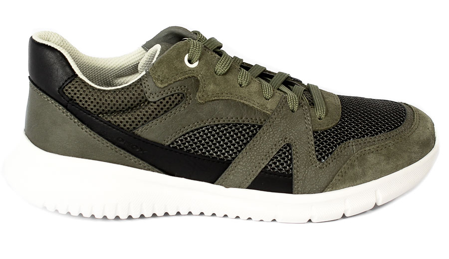 Półbuty Geox U25BVB 0EK14 C3391 LT.Olive