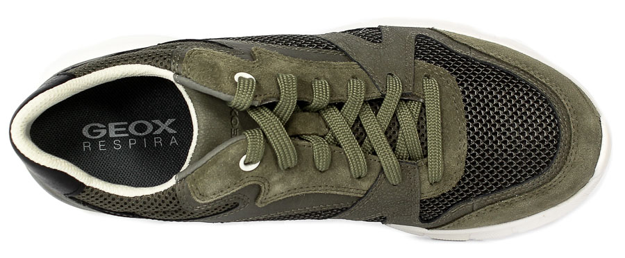 Półbuty Geox U25BVB 0EK14 C3391 LT.Olive