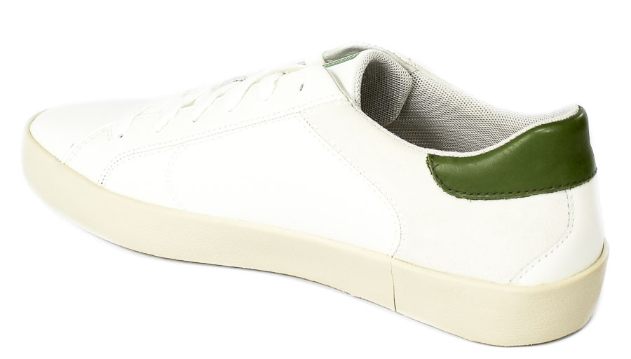 Półbuty Geox U156HA 00085 C1ZD3 White Olive