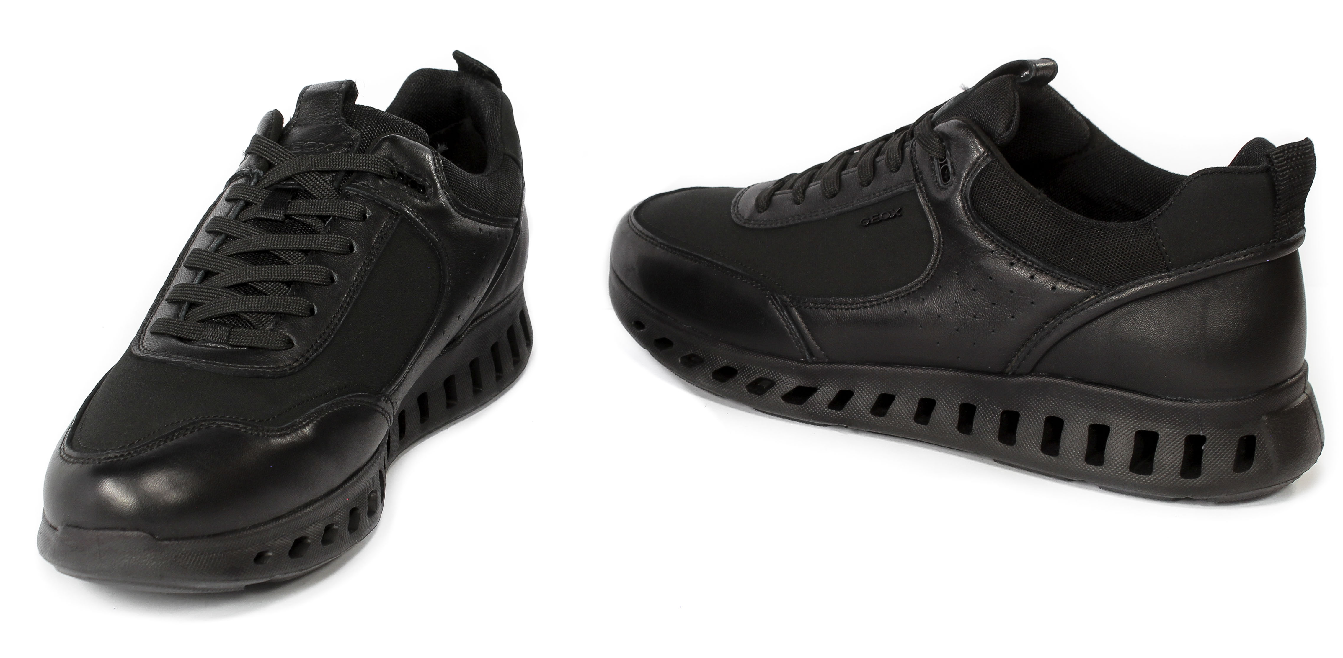 Półbuty Geox U25DYA OLM11 C9999 Black